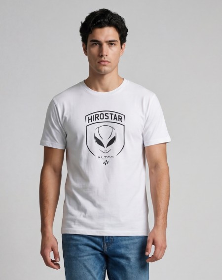 Hirostar Alien logo camiseta